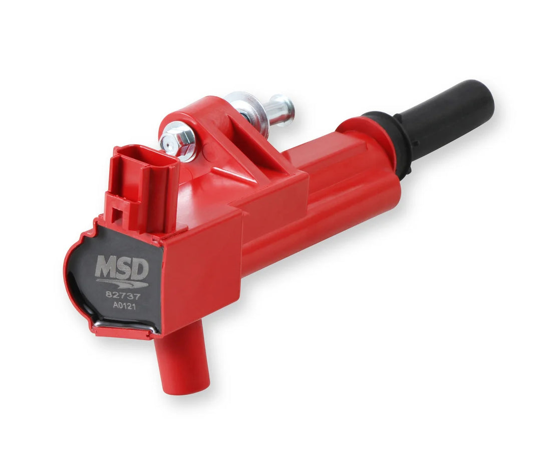 MSD Ignition Coil Red fits Chrysler 3.7L / 2009-2010 Dodge Dakota BIG HORN / 2009 Dodge DURANGO SE / 2009-2012 Dodge Nitro...