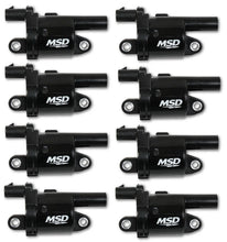 Load image into Gallery viewer, MSD Ignition Coil Series Black 8-Pack- Round fits 2015-2018 Cadillac Escalade / 2015-2018 Cadillac Escalade ESV / 2014-201...