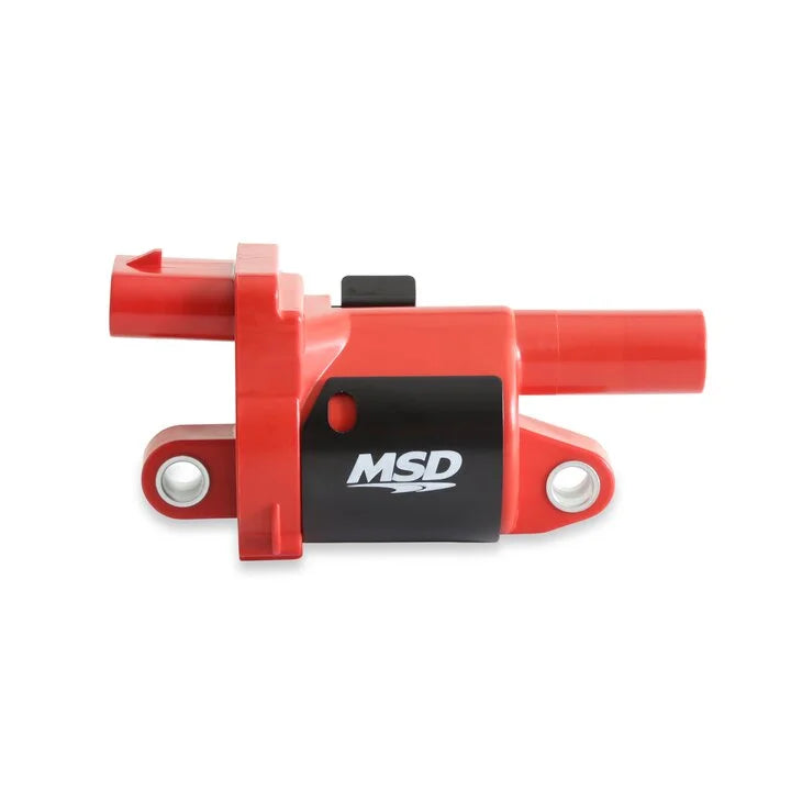 MSD Ignition Coil Series Red 8-Pack Round fits 2015-2018 Cadillac Escalade / 2015-2018 Cadillac Escalade ESV / 2014-2018 C...