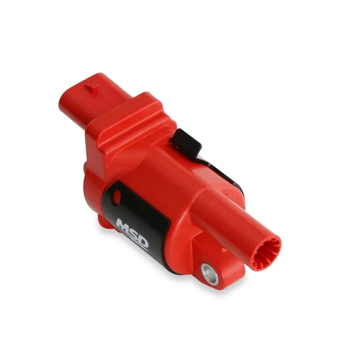 MSD Ignition Coil Series Red 8-Pack Round fits 2015-2018 Cadillac Escalade / 2015-2018 Cadillac Escalade ESV / 2014-2018 C...