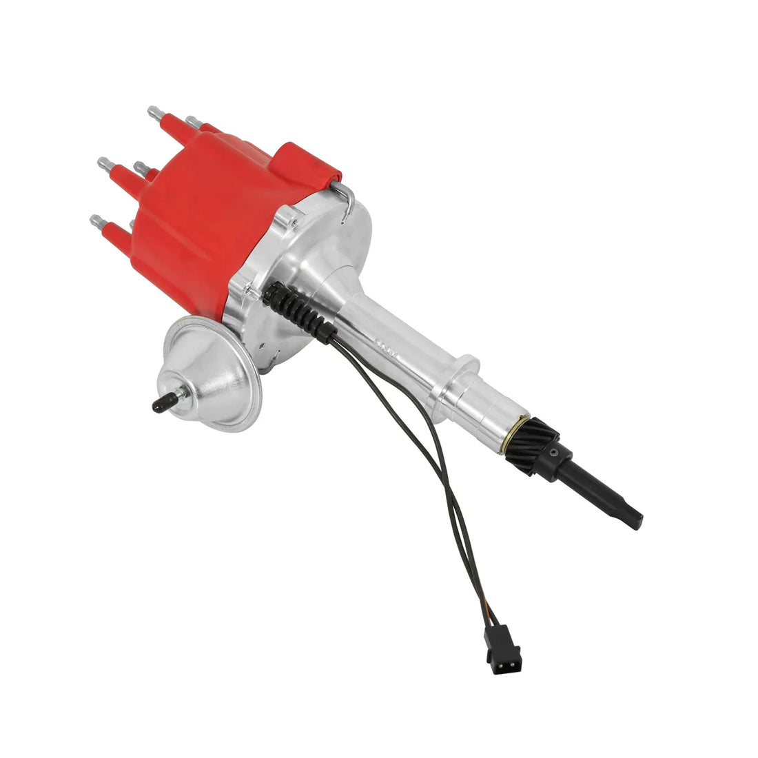 MSD In-line 6 Cylinder Distributor fits 1961-1976 Chevrolet / GMC - Side View