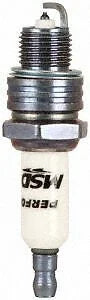 MSD Iridium Spark Plug 3736 fits 1955-1978 Mercedes-Benz / Porsche / Renault - Side View