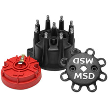 Load image into Gallery viewer, MSD Kit contains Small Diameter MSD Cap PN 84313 and Race Rotor PN 8467.
