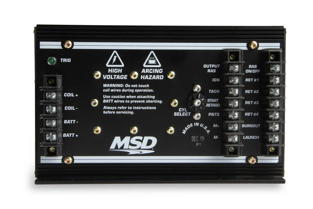 MSD MSD 7AL-3 Ignition Control 7330 - Back View