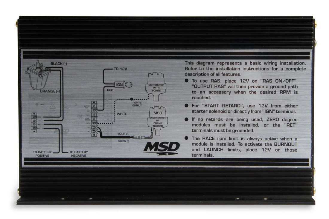 MSD MSD 7AL-3 Ignition Control 7330 - Additional View 6