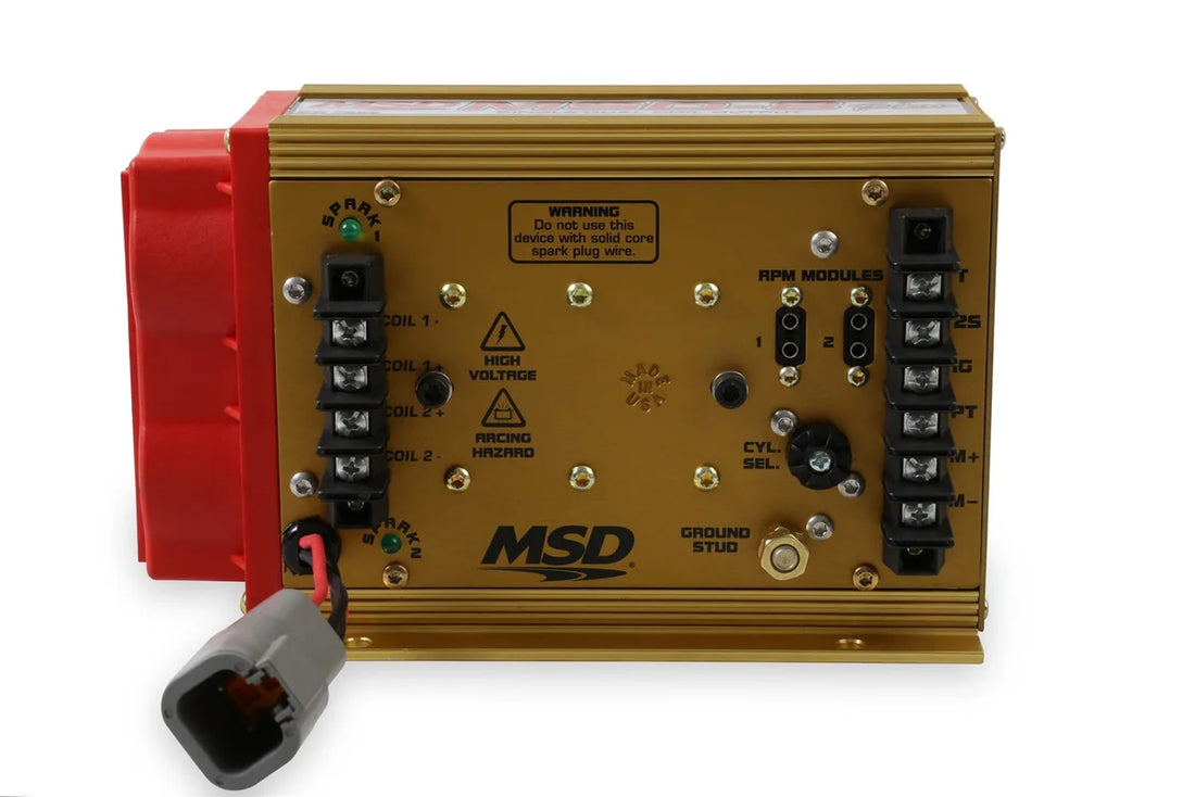MSD MSD 8-Plus Ignition Control 7805 - Back View