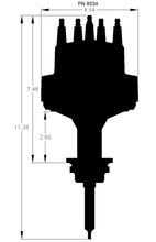 Load image into Gallery viewer, MSD MSD Billet Chrysler Small Block Distributor 8534 - Side View