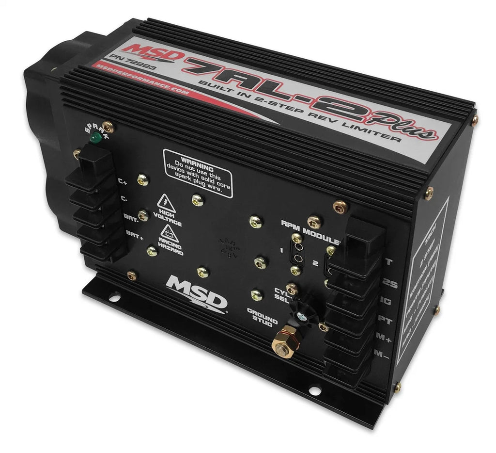 MSD MSD Black 7AL-2 Ignition Control 72223 - Side View