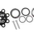 Load image into Gallery viewer, MSD MSD Black, Chevy Tall Deck Dual Sync Distributor 23763 - Installation View