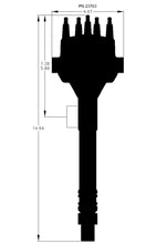Load image into Gallery viewer, MSD MSD Black, Chevy Tall Deck Dual Sync Distributor 23763 - Additional View 6