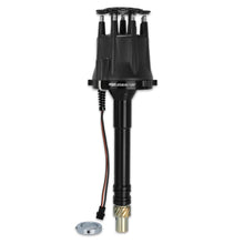 Load image into Gallery viewer, MSD MSD Black Chevy V8 Pro-Billet Distributor w/ locked-out timing &amp; bronze gear 85505 - Main Product View