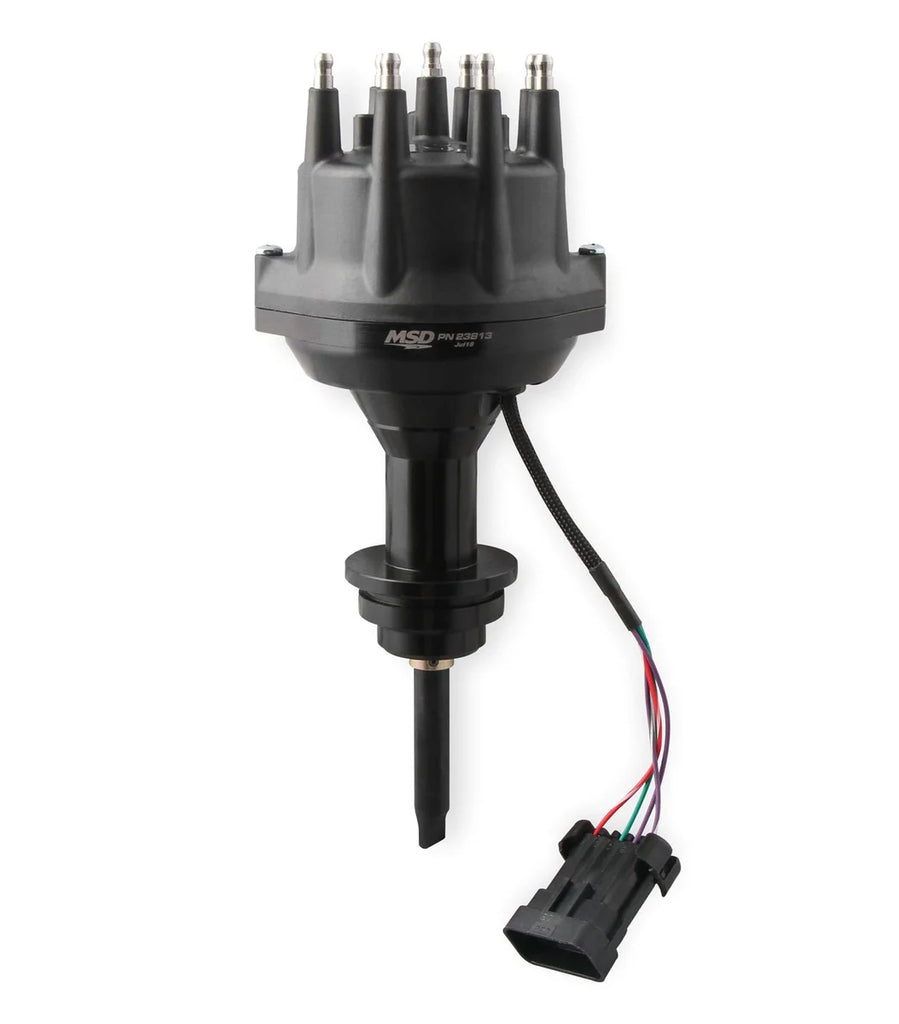 MSD MSD Black, Chrysler 318-360 Dual Sync Distributor 23813 - Main Product View