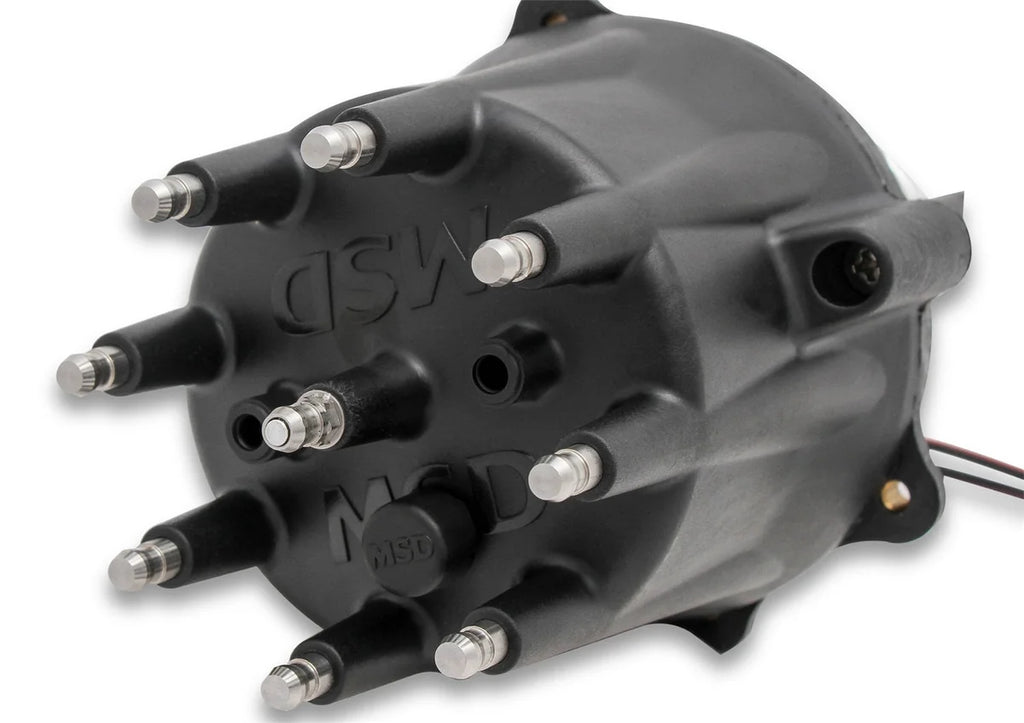 MSD MSD Black Chrysler 318-360 Pro-Billet Distributor 85345 - Installation View