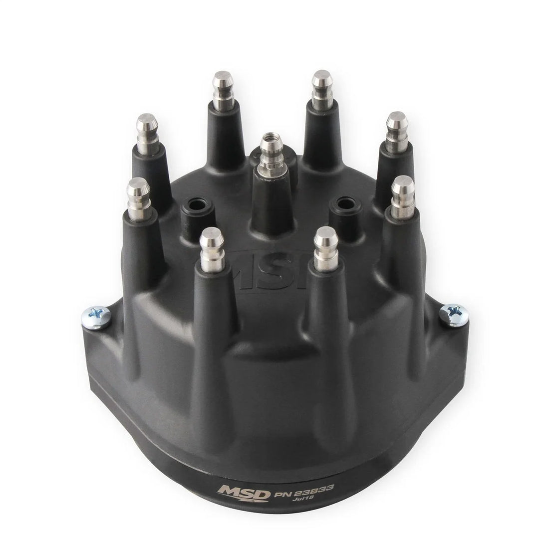 MSD MSD Black,  Chrysler 426, 440 Dual Sync Distributor 23833 - Back View