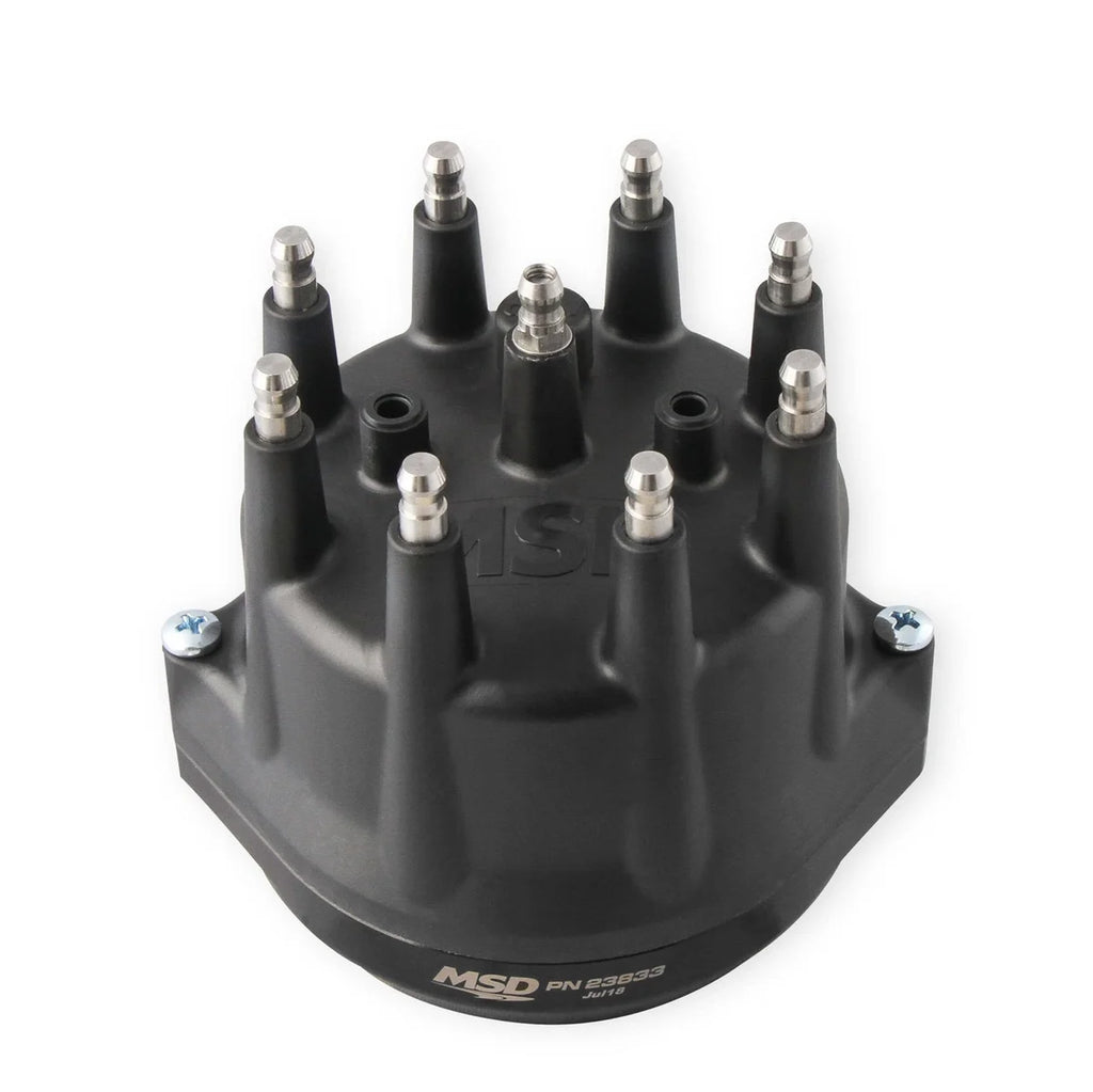 MSD MSD Black,  Chrysler 426, 440 Dual Sync Distributor 23833 - Back View