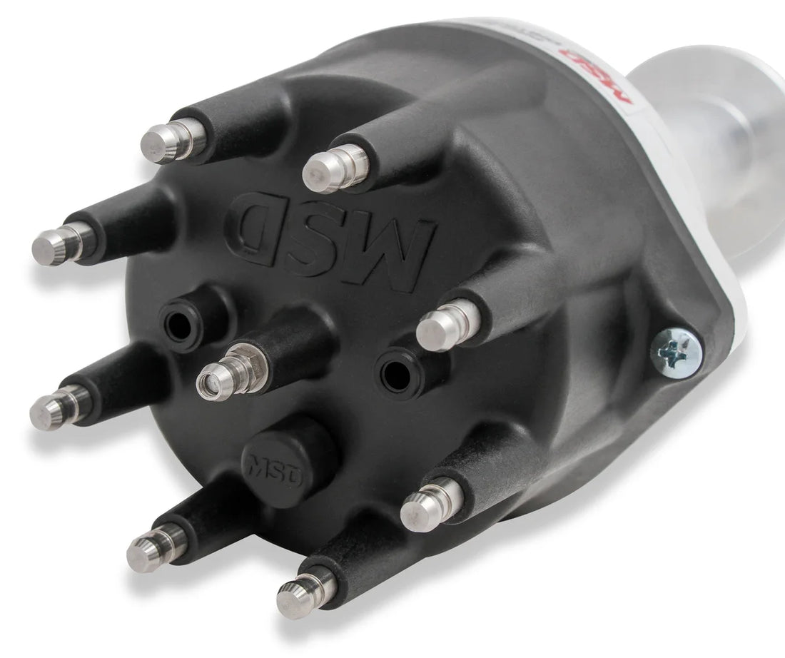 MSD MSD Black Chrysler 426, 440 Pro-Billet Distributor 85465 - Installation View