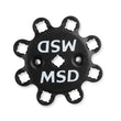 Load image into Gallery viewer, MSD MSD Black Distributor Ford 289-302, Pro Billet, Small Cap, Steel Gear 857931 - Back View