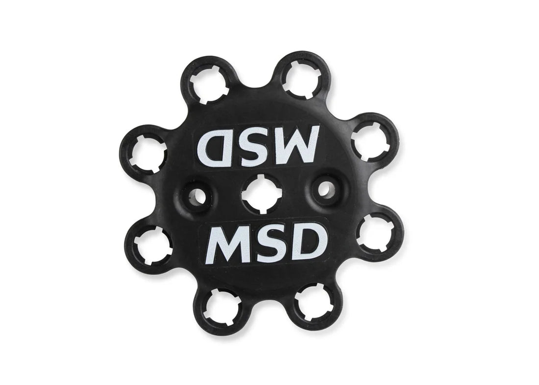 MSD MSD Black Distributor Ford 289-302, Pro Billet, Small Cap, Steel Gear 857931 - Back View
