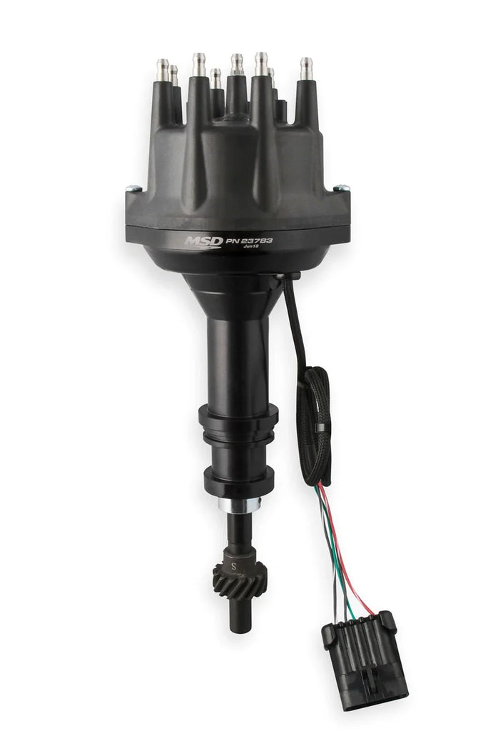 MSD MSD Black, Ford 351W Dual Sync Distributor 23783 - Main Product View