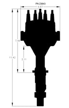 Load image into Gallery viewer, MSD MSD Black, Pontiac V8 Dual Sync Distributor 23843 - Additional View 6