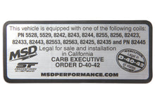 Load image into Gallery viewer, MSD MSD Blaster Ignition Coil - Gen III HEMI 05-24 - Red - 8-Pack 5.7/6.1/6.2/6.4 82558 - Additional View 12