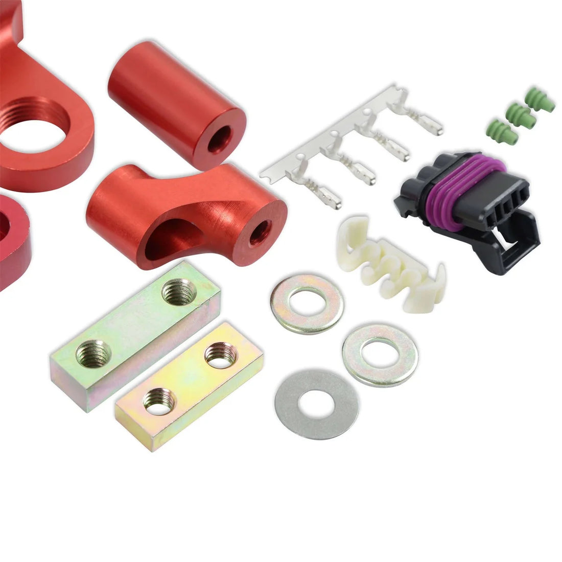 MSD MSD Crank Trigger Kit - Flying Magnet - Hall-Effect - LS Gen III/IV - 6.56 in. 8618 - Back View