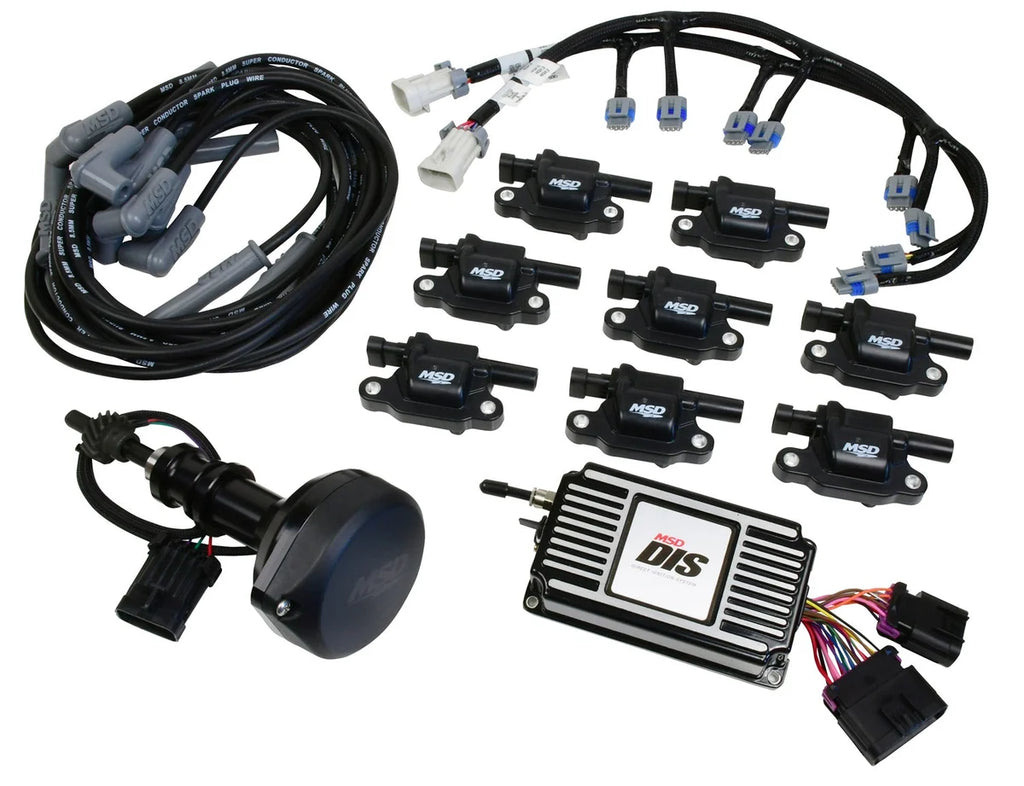 MSD MSD DIS Direct Ignition System Kit - Black 601523 - Main Product View