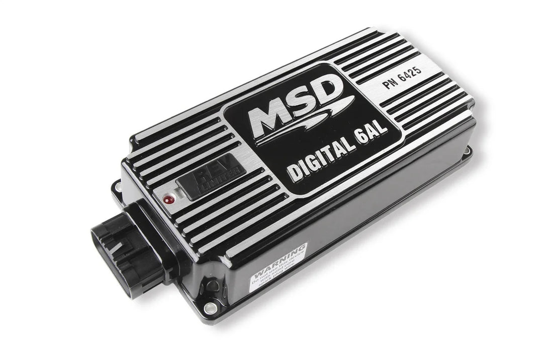 MSD MSD Digital 6AL Ignition Control - Black 64253 - Side View