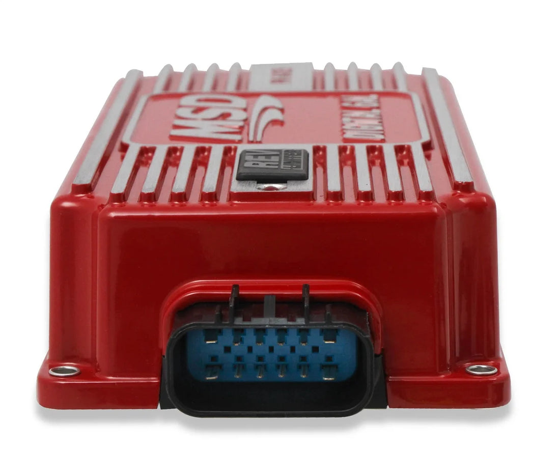 MSD MSD Digital 6AL Ignition Control - Red 6425 - Back View