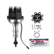 Load image into Gallery viewer, MSD MSD Distributor Ford 289-302, Pro Billet, Small Black Cap, Steel Gear 857951 - Main Product View
