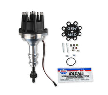 Load image into Gallery viewer, MSD MSD Distributor Ford 289-302, Pro Billet, Small Black Cap, Steel Gear 857951 - Main Product View
