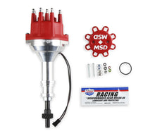 Load image into Gallery viewer, MSD MSD Distributor, Ford 351W, Billet, Small Cap, Steel Gear 85786 - Main Product View