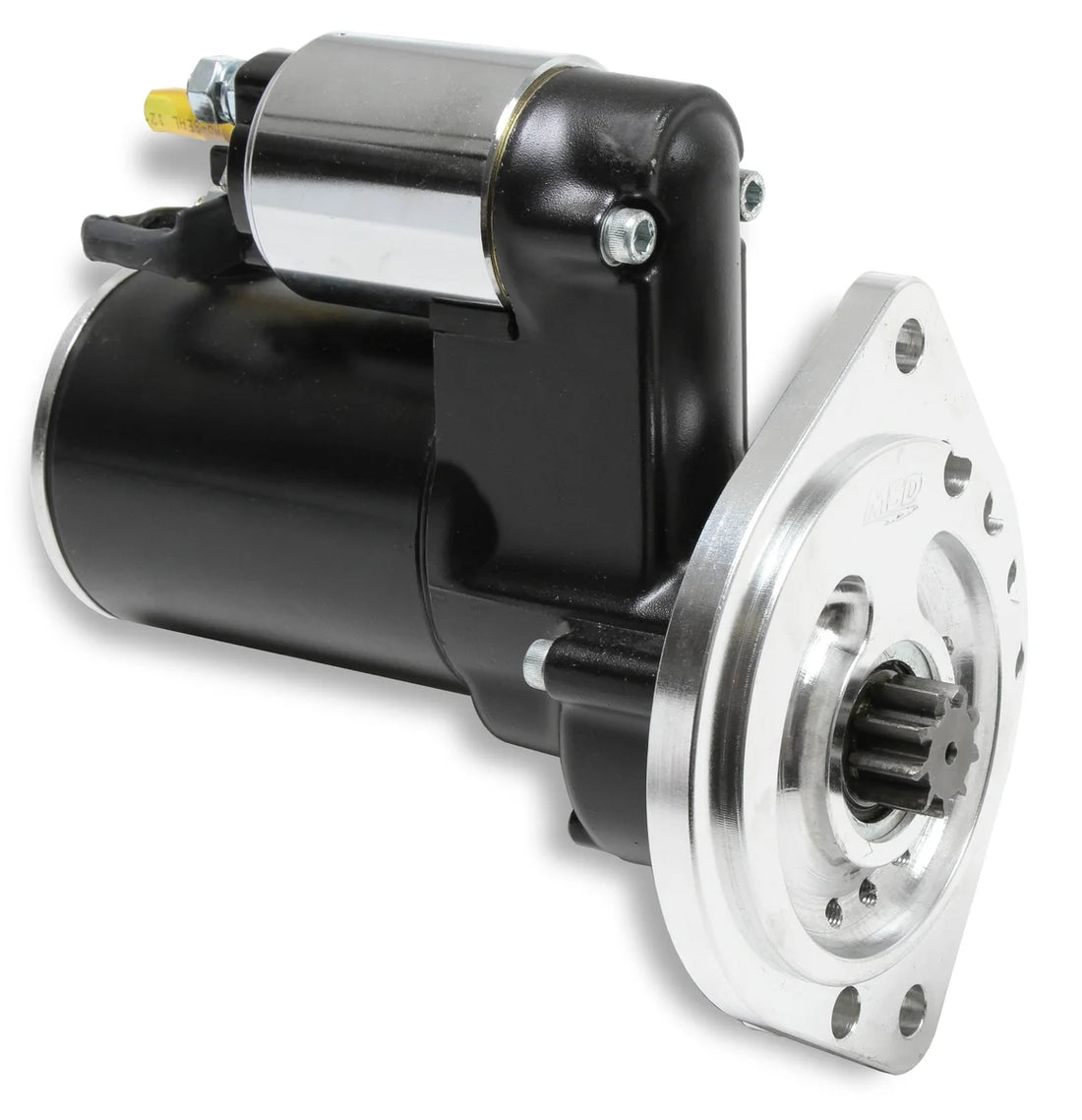 MSD MSD DynaForce Starter - High Torque - Black - 3/4" Depth Ring Gear - Side View