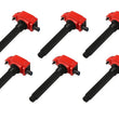 Load image into Gallery viewer, MSD MSD Ignition Coil - Blaster - Chrysler V6 - Red - 6-Pack 82736 - Main Product View