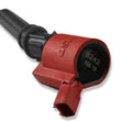 Load image into Gallery viewer, MSD MSD Ignition Coil - Blaster - Ford 2-Valve V8 - Red - 8-pack 82428 - Back View