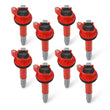 Load image into Gallery viewer, MSD MSD Ignition Coil - Blaster - Ford Shelby GT350/500 5.2L V8 - Red - 8-Pack - Main Product View