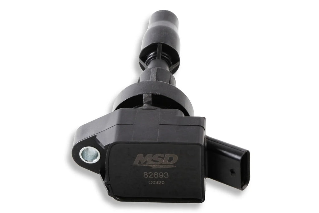 MSD MSD Ignition Coil - Blaster Series - Fits Hyundai and KIA 1.6L Turbo - Black 82693 - Side View