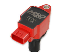 Load image into Gallery viewer, MSD MSD Ignition Coil - Blaster Series - Fits Nissan/Infiniti 3.5L - Red - 6-Pack - Installation View