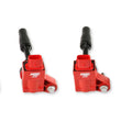 Load image into Gallery viewer, MSD MSD Ignition Coil - Blaster Series - GM 4-Cyl Engines - Red - 4-Pack - Side View