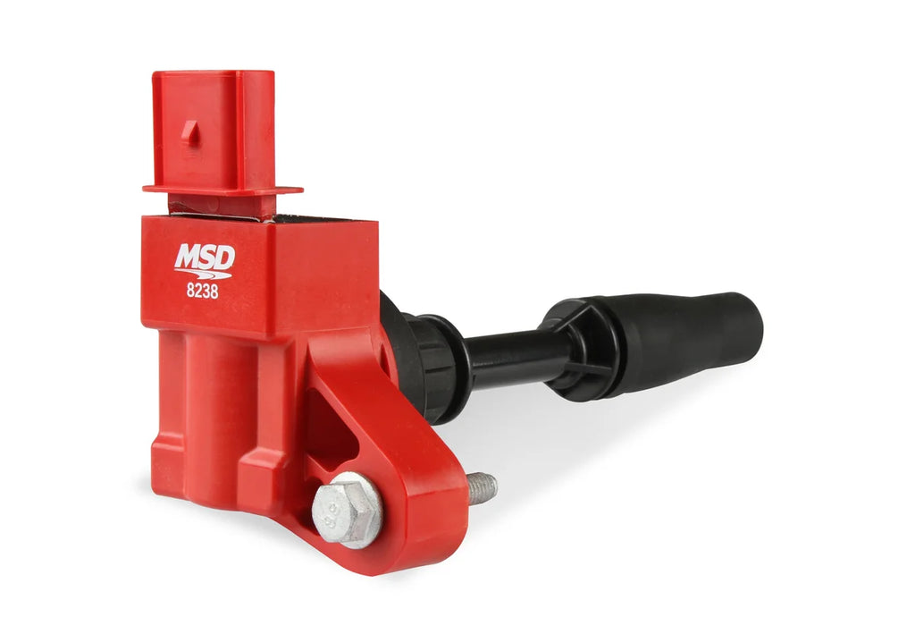 MSD MSD Ignition Coil - Blaster Series - GM 4-Cyl Engines - Red - 4-Pack - Installation View