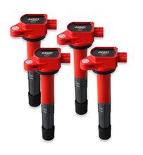 Load image into Gallery viewer, MSD MSD Ignition Coil - Blaster Series - Honda/Acura 2.4L - Red - 4-Pack - Main Product View