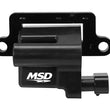 Load image into Gallery viewer, MSD MSD Ignition Coil - Blaster Series - L-Series Truck Engine - Black - 8-Pack - Side View