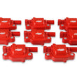 Load image into Gallery viewer, MSD MSD Ignition Coil - Blaster Series - LS2/LS3/LS4/LS7/LS9 Engines - Red - 8-Pack 82658 - Side View