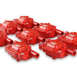 Load image into Gallery viewer, MSD MSD Ignition Coil - Blaster Series - LS2/LS3/LS4/LS7/LS9 Engines - Red - 8-Pack 82658 - Back View
