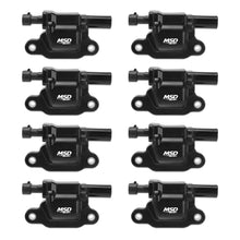 Load image into Gallery viewer, MSD MSD Ignition Coil - Blaster Series - LS2/LS3/LS4/LS7/LS9 Engines -Black - 8-Pack 826583