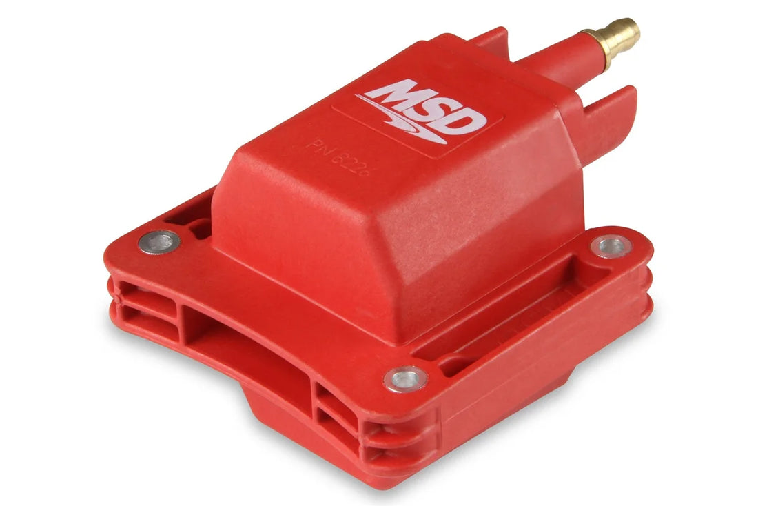 MSD MSD Ignition Coil - Dual Connector 8226 - Side View