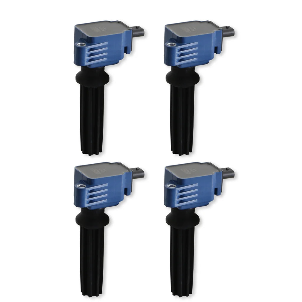 MSD MSD Ignition Coil - Ford EcoBoost - 2.0L/2.3L L4 - Blue - 4-Pack - Main Product View