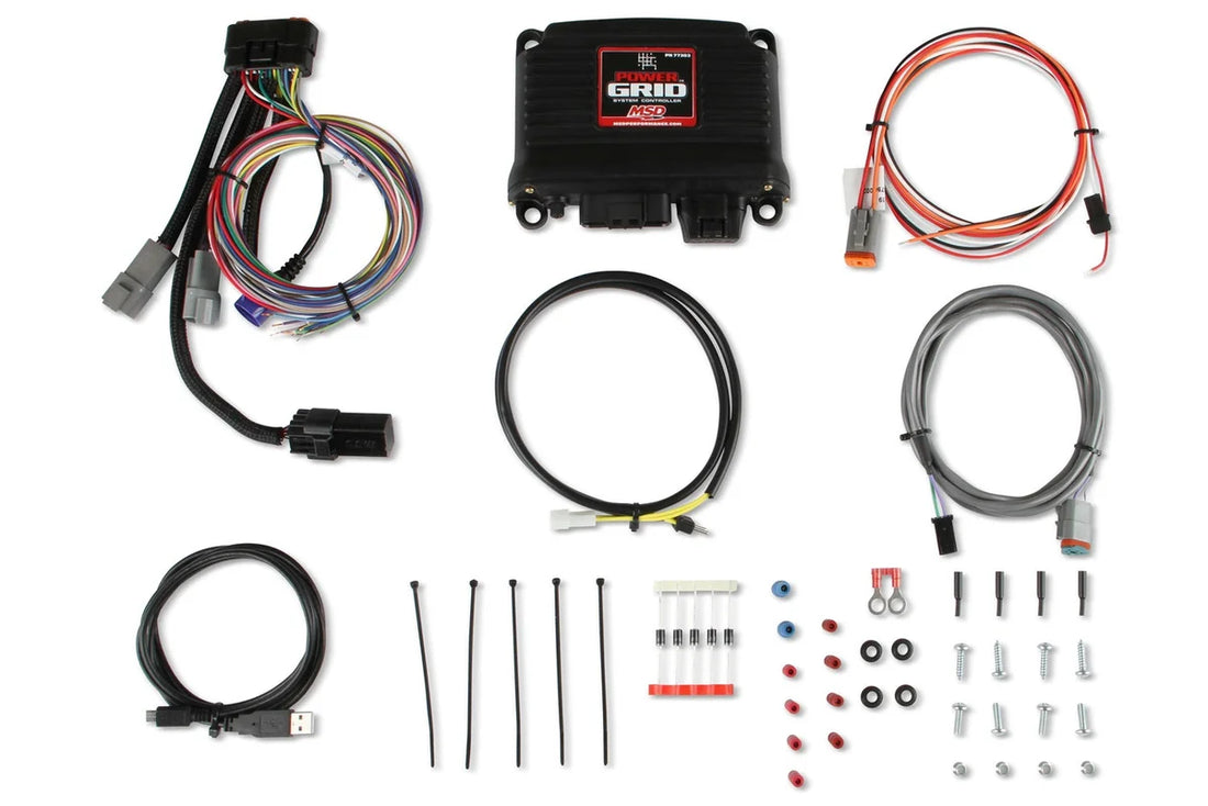 MSD MSD  Power Grid System - Controller Only - Black 77303 - Side View