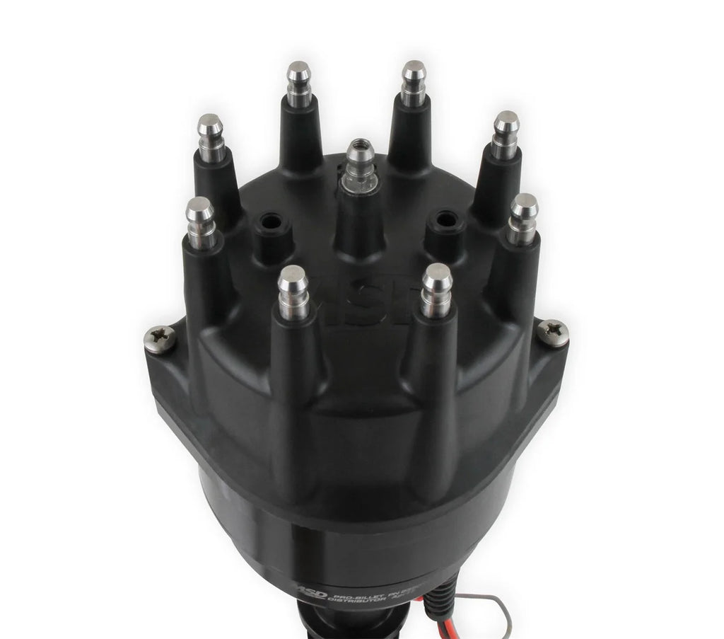 MSD MSD Ready-to-Run Black Marine Distributor Ford 351C-460, Steel Gear 835071 - Back View