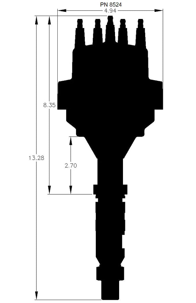 MSD MSD Ready-to-Run Distributor - Buick Nailhead V8 8524 - Additional View 6